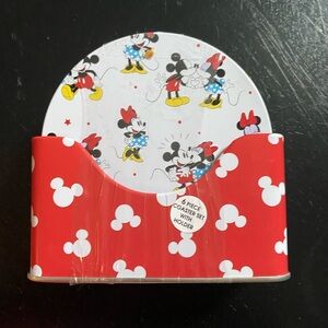 Disney Mickey Minnie coster set